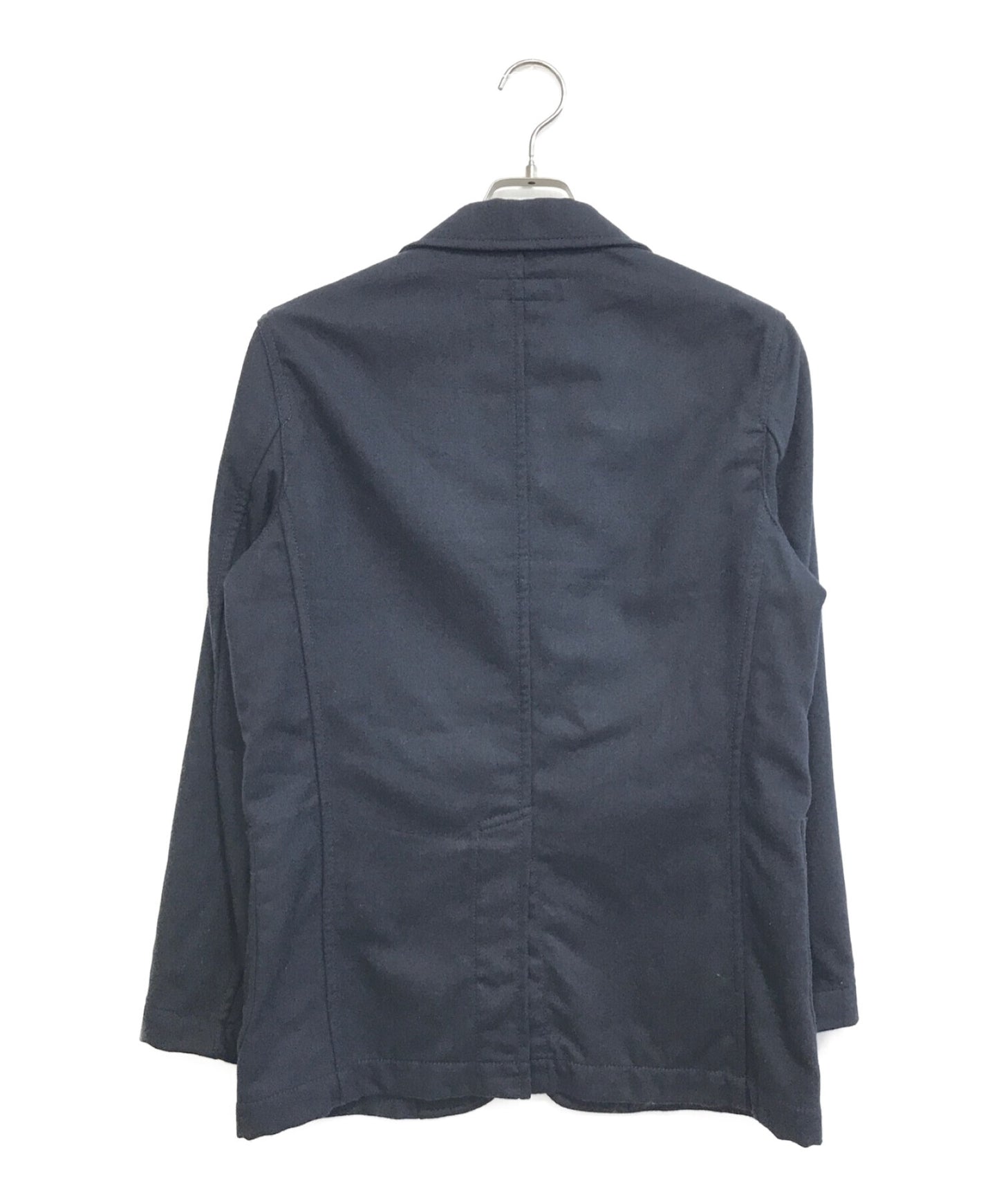 COMME DES GARCONS襯衫多粉混合羊毛縫製夾克W22157