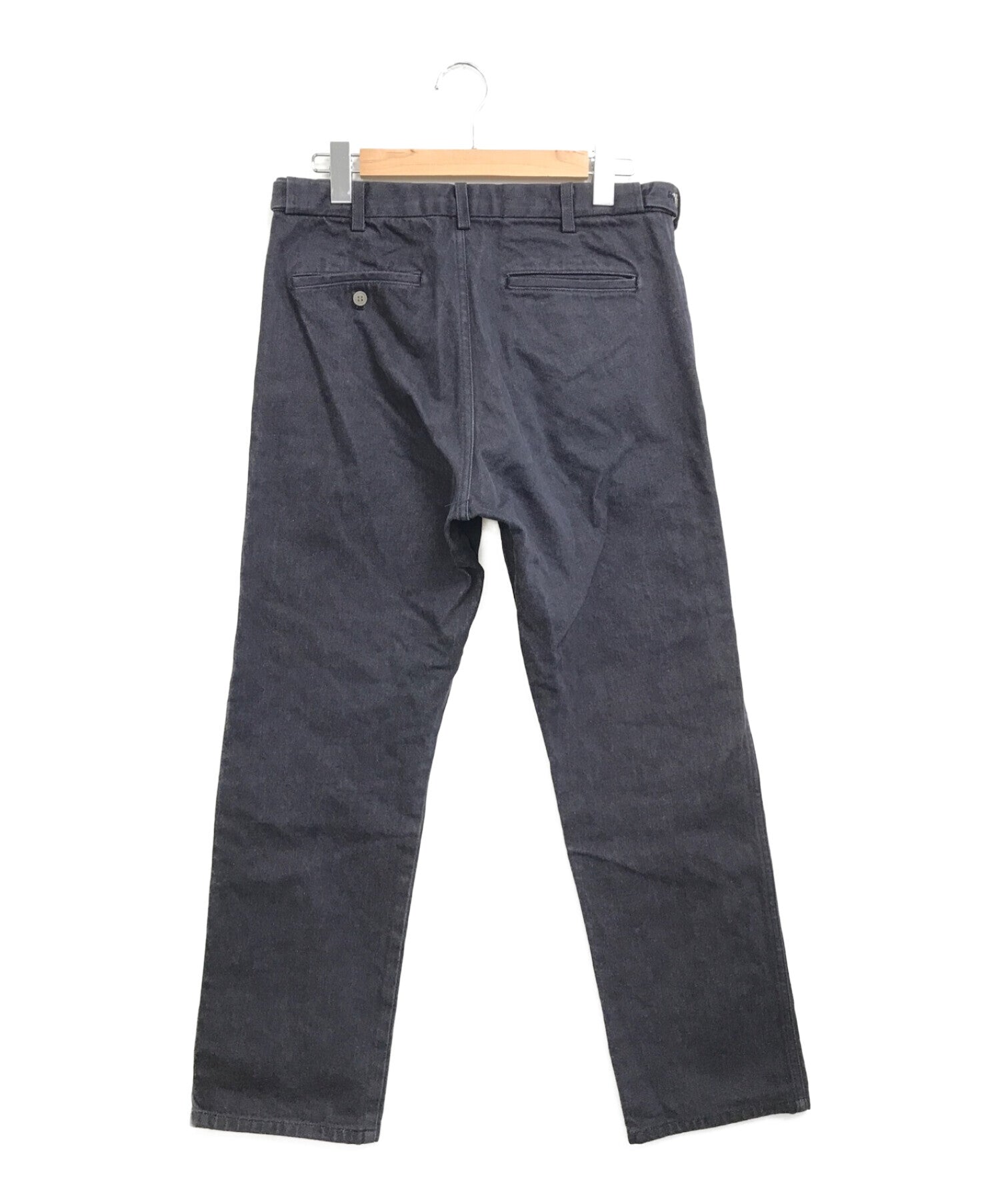 COMME des GARCONS HOMME PLUS a-line denim pants PP 10040L