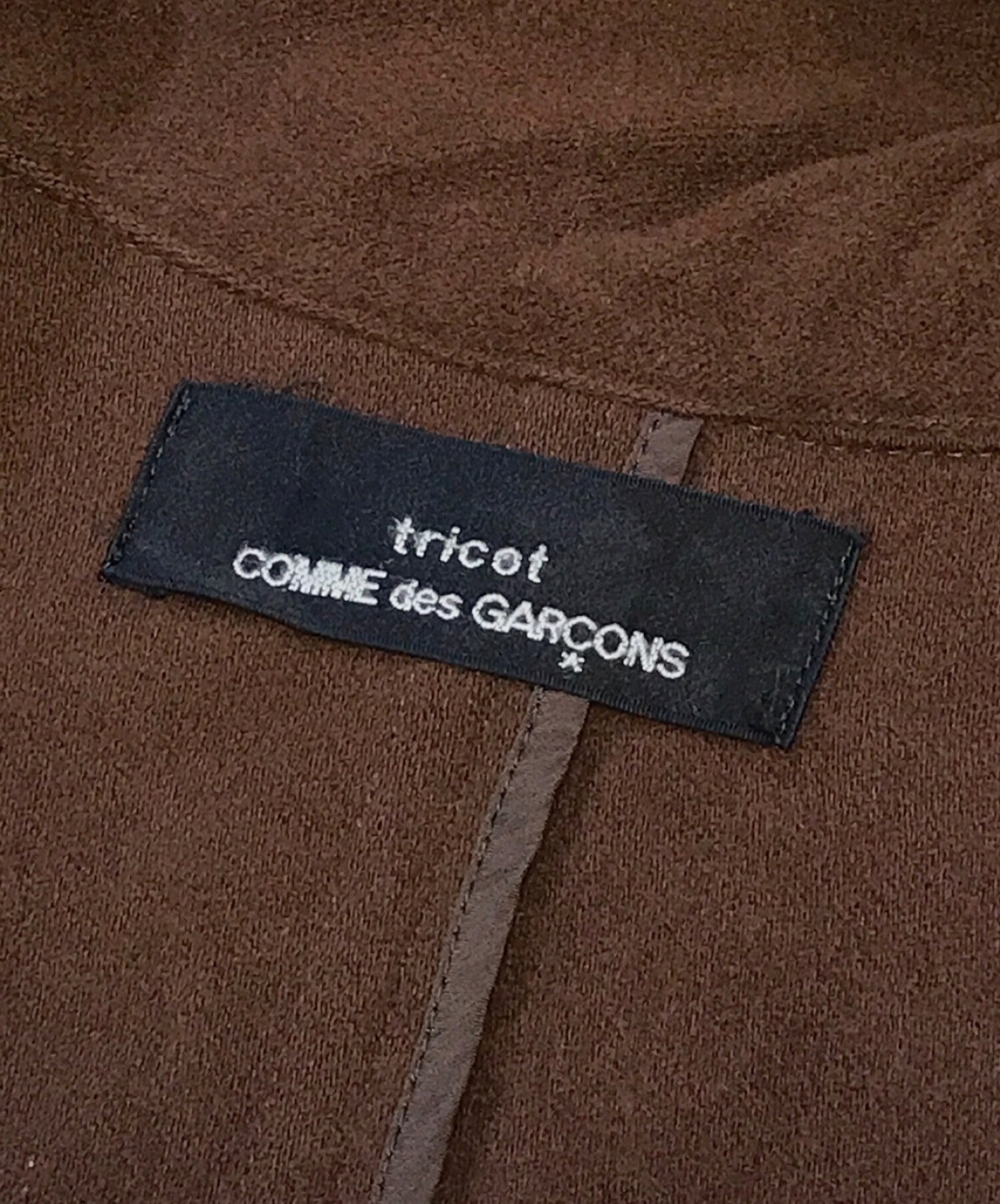 tricot COMME des GARCONS 90's wool coat TC-080050 | Archive Factory