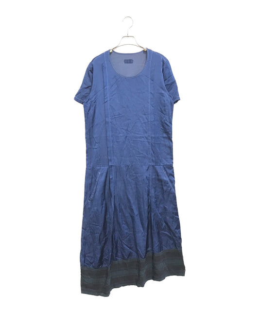 Robe de chambre comme des garcons [舊]產品染的人造絲棉連衣裙