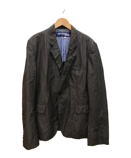 Comme des Garcons Junya Watanabe Man Linen-Blend Tailored Jacket Wa-J010 AD2007