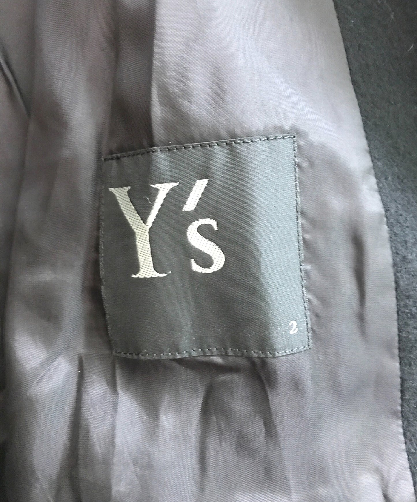 [Pre-owned] Y's wool-blend coat YL-C01-121