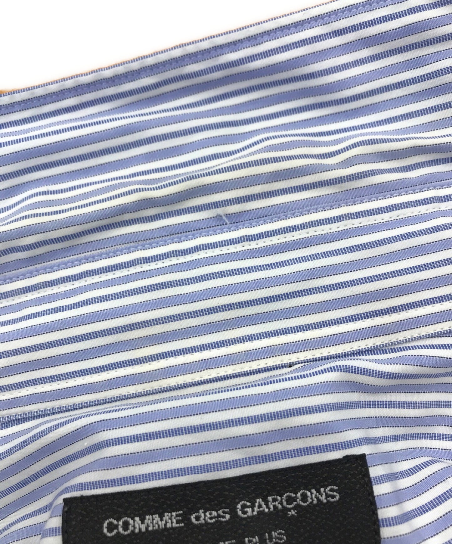 [Pre-owned] COMME des GARCONS HOMME PLUS striped long shirt PL-B005