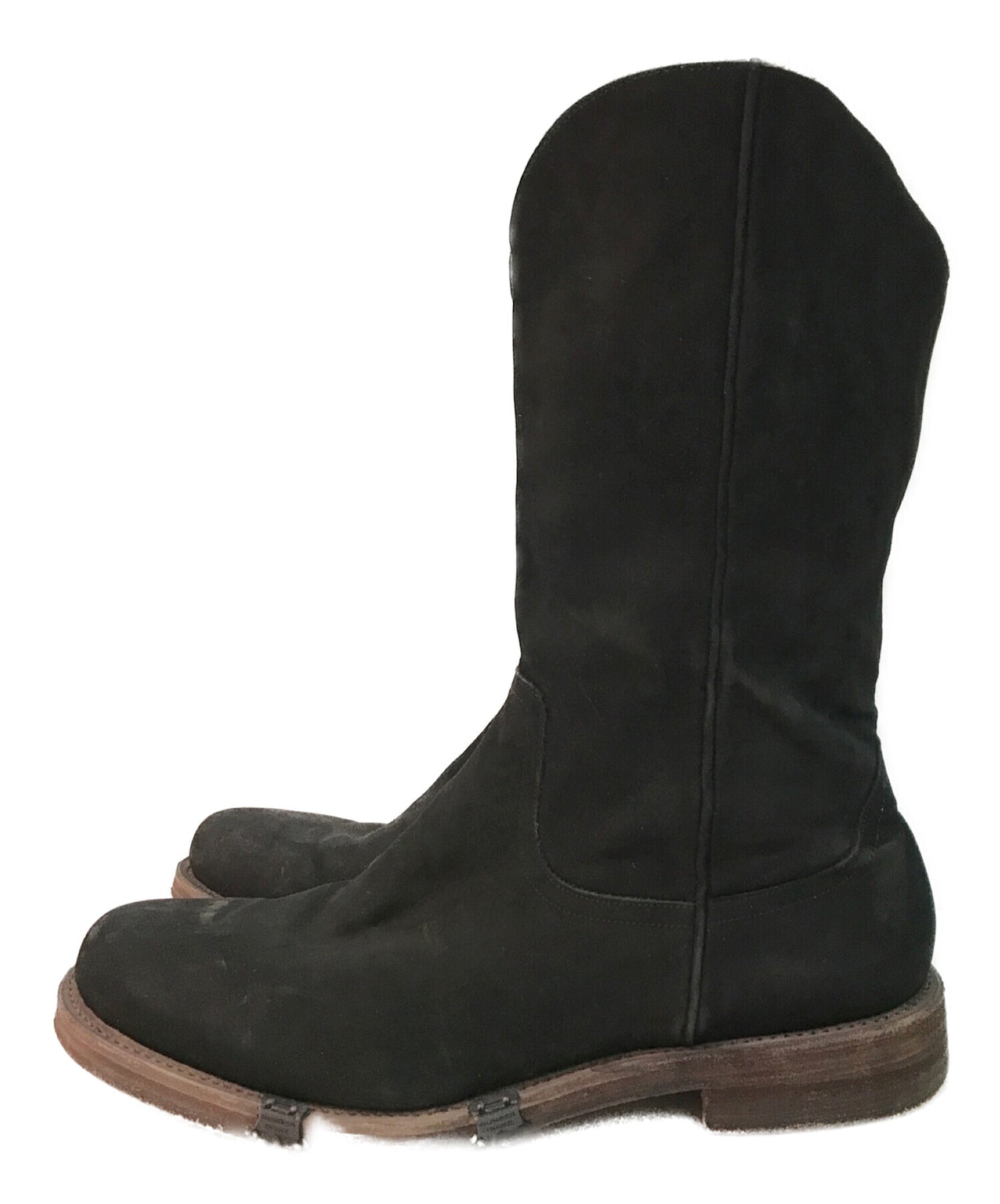[Pre-owned] NUMBER (N)INE NUBUCK PECOS BOOTS F13-NF005