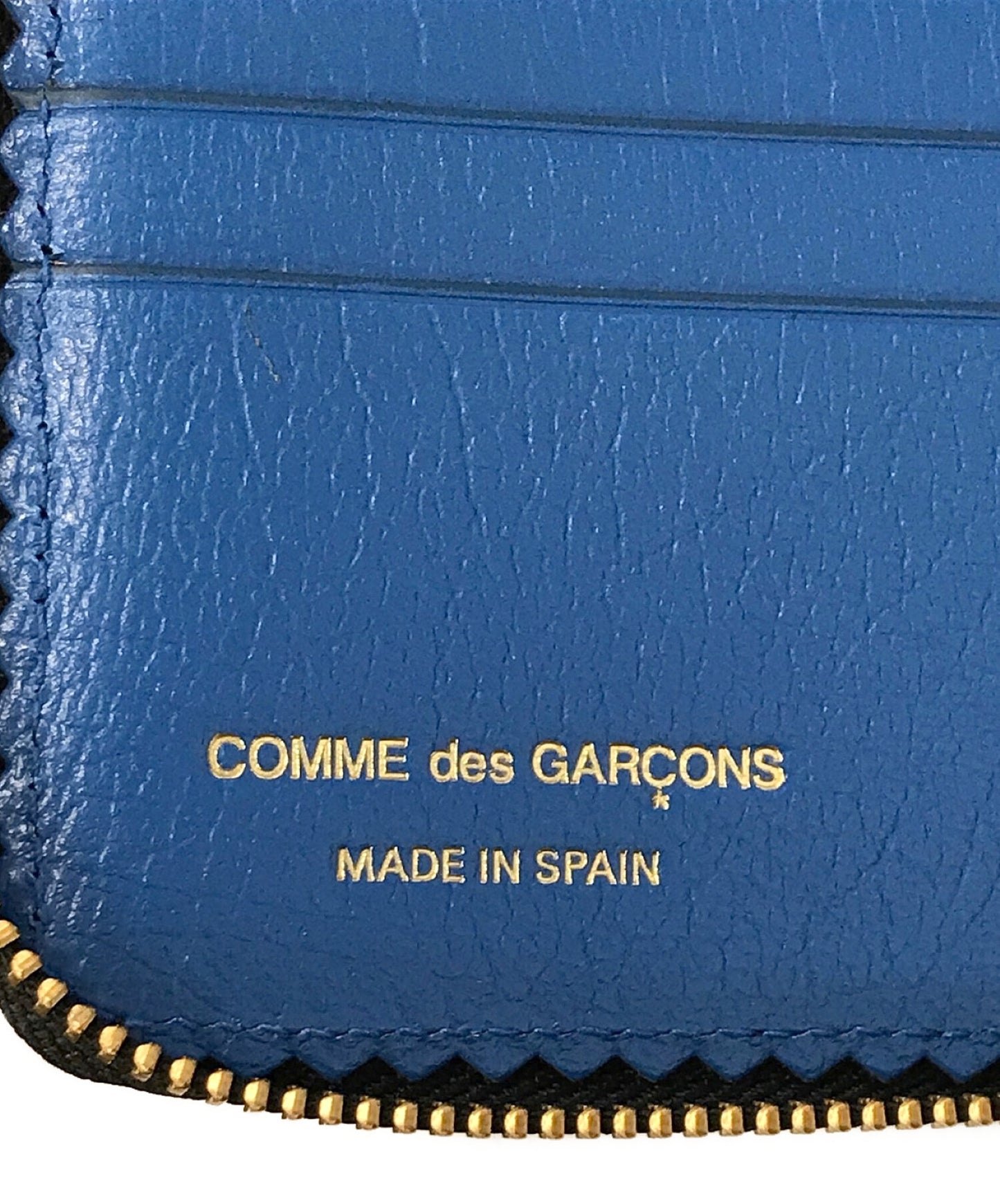 Comme des garcons bifold zip wallet sa2100ic