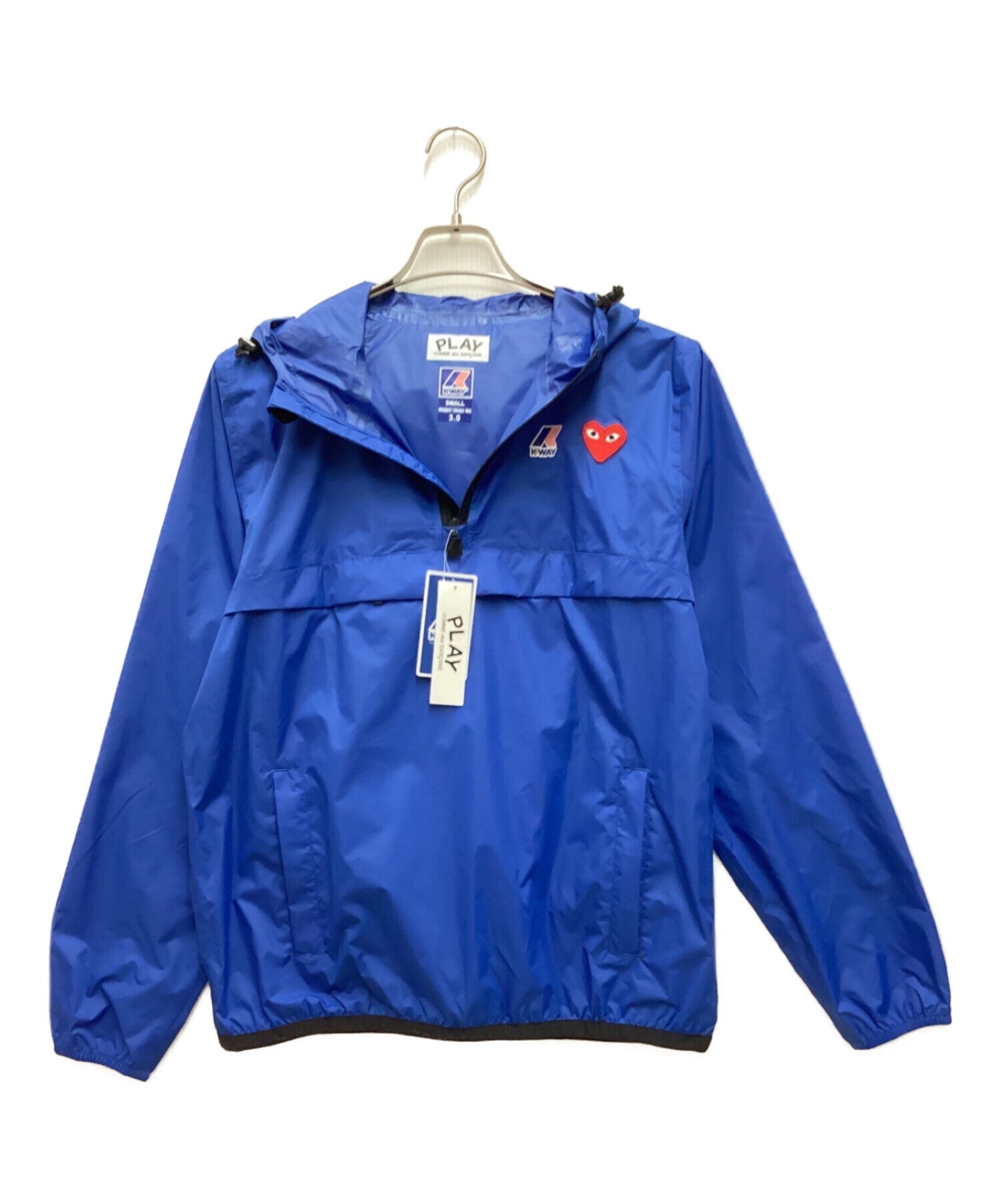 PLAY COMME des GARCONS half zip nylon jacket half zip nylon jacket