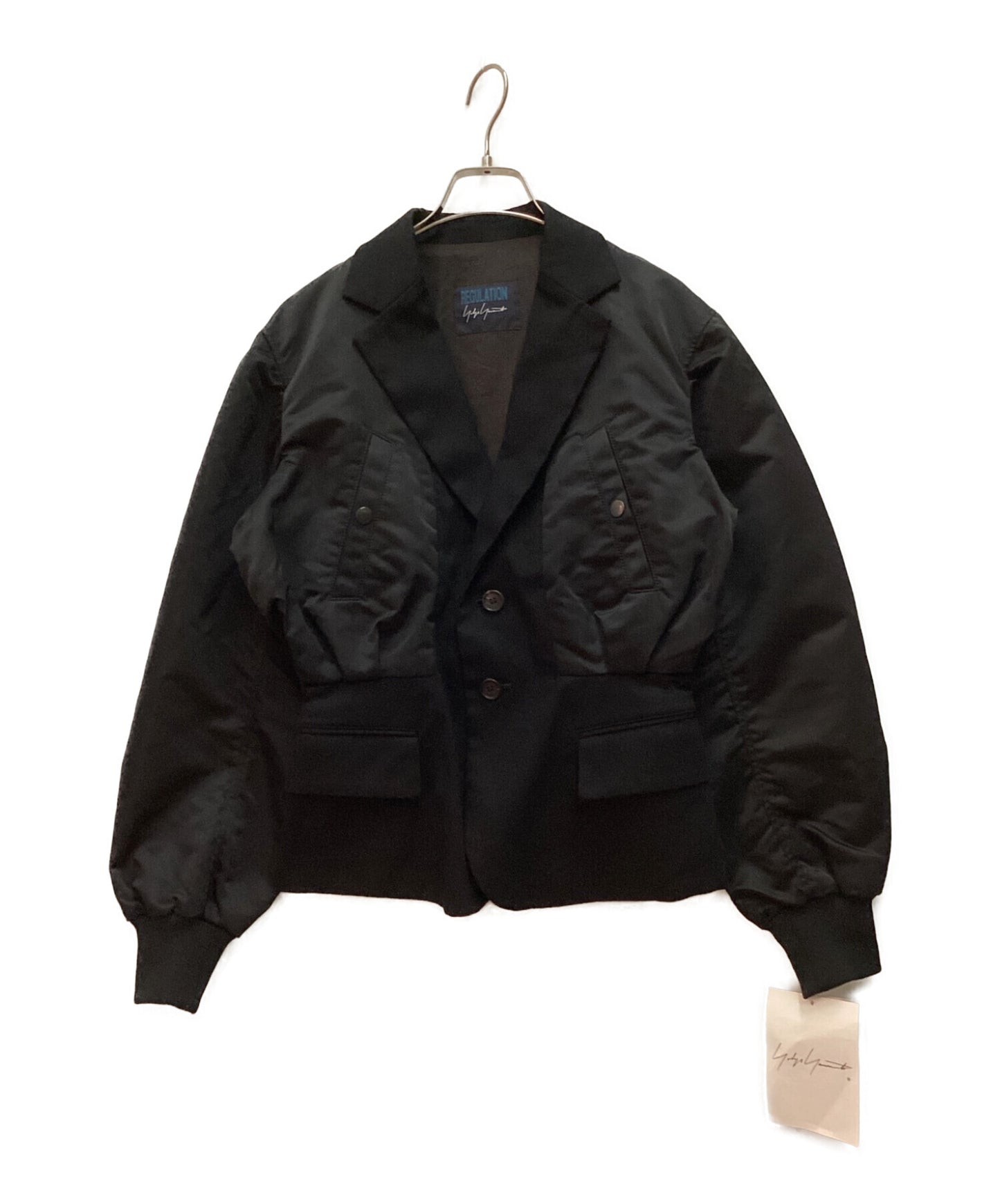 [Pre-owned] REGULATION Yohji Yamamoto 20 KATURAGHI R-BLOUSON.JKT KATURAGHI blouson jacket docking tailored jacket bomber jacket FQ-J53-802