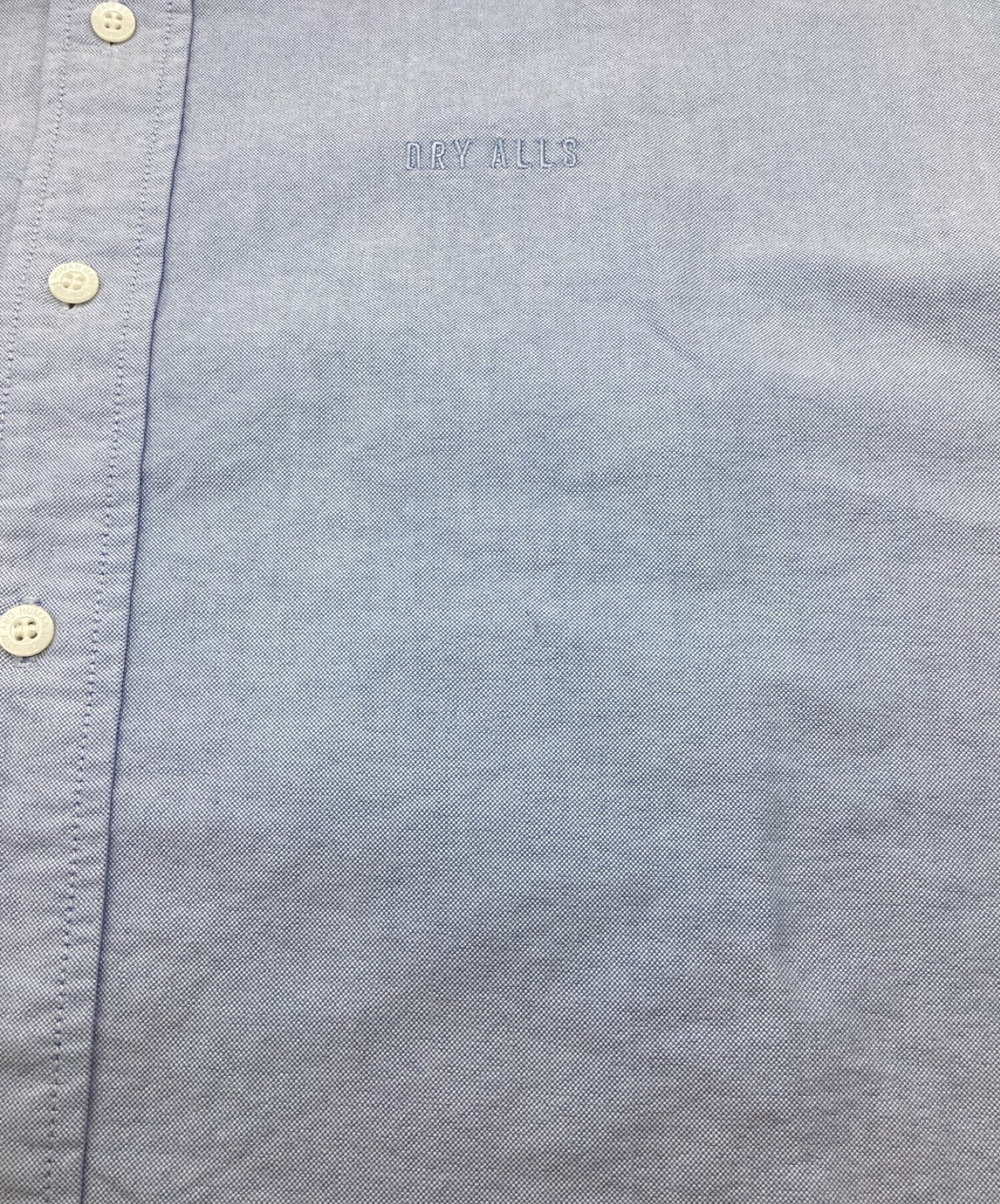 [Pre-owned] HUMAN MADE OXFORD BD L/S SHIRT Oxford Button Down Shirt One Point Logo Shirt HM26SH001