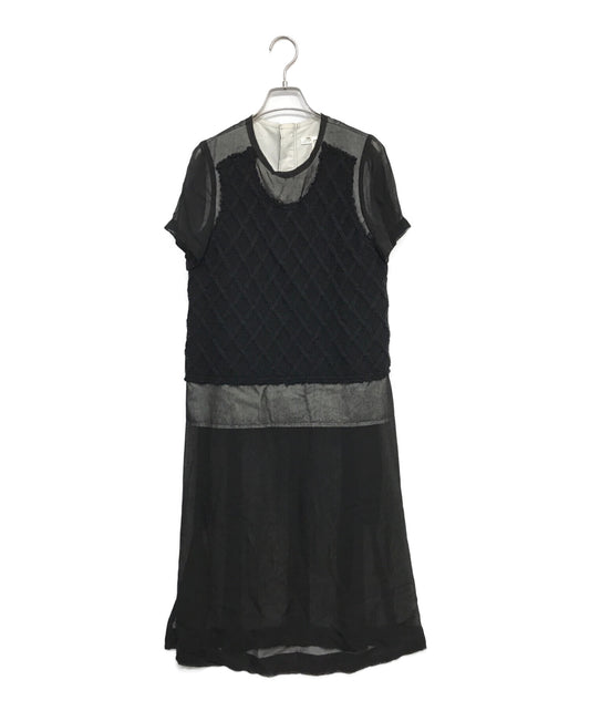 [Pre-owned] COMME des GARCONS Knit see-through dress GN-O036