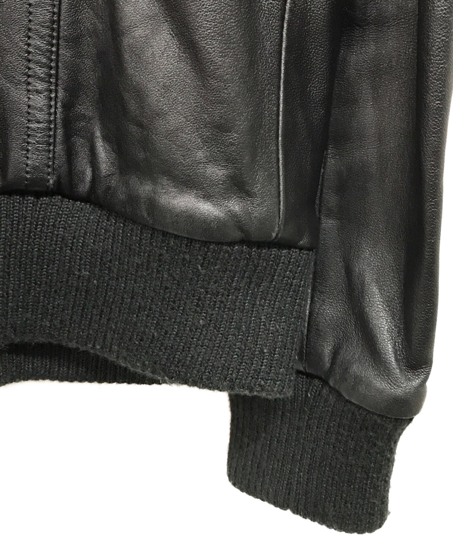 [Pre-owned] NUMBER (N)INE Sheepskin Western Switched Leather Jacket