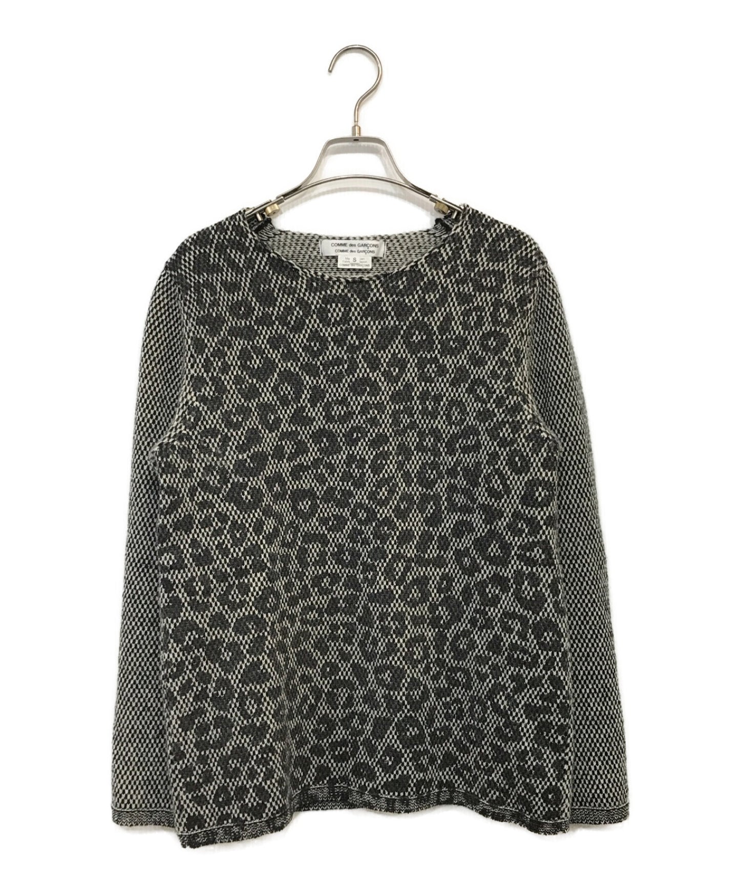 COMME des GARCONS COMME des GARCONS Leopard Pattern Knitwear RF-N002