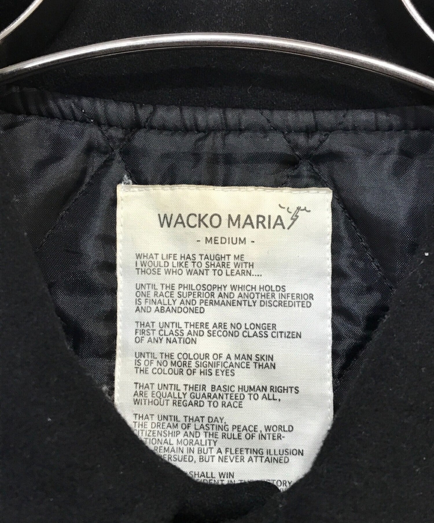 WACKO MARIA Wool mix jacket