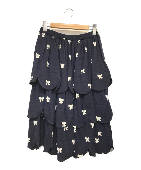 [Pre-owned] COMME des GARCONS GIRL All-over frill skirt NR-S005