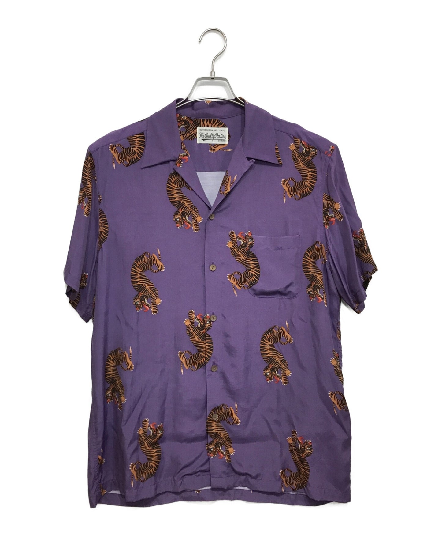 [Pre-owned] WACKO MARIA Tiger Print Aloha Shirt