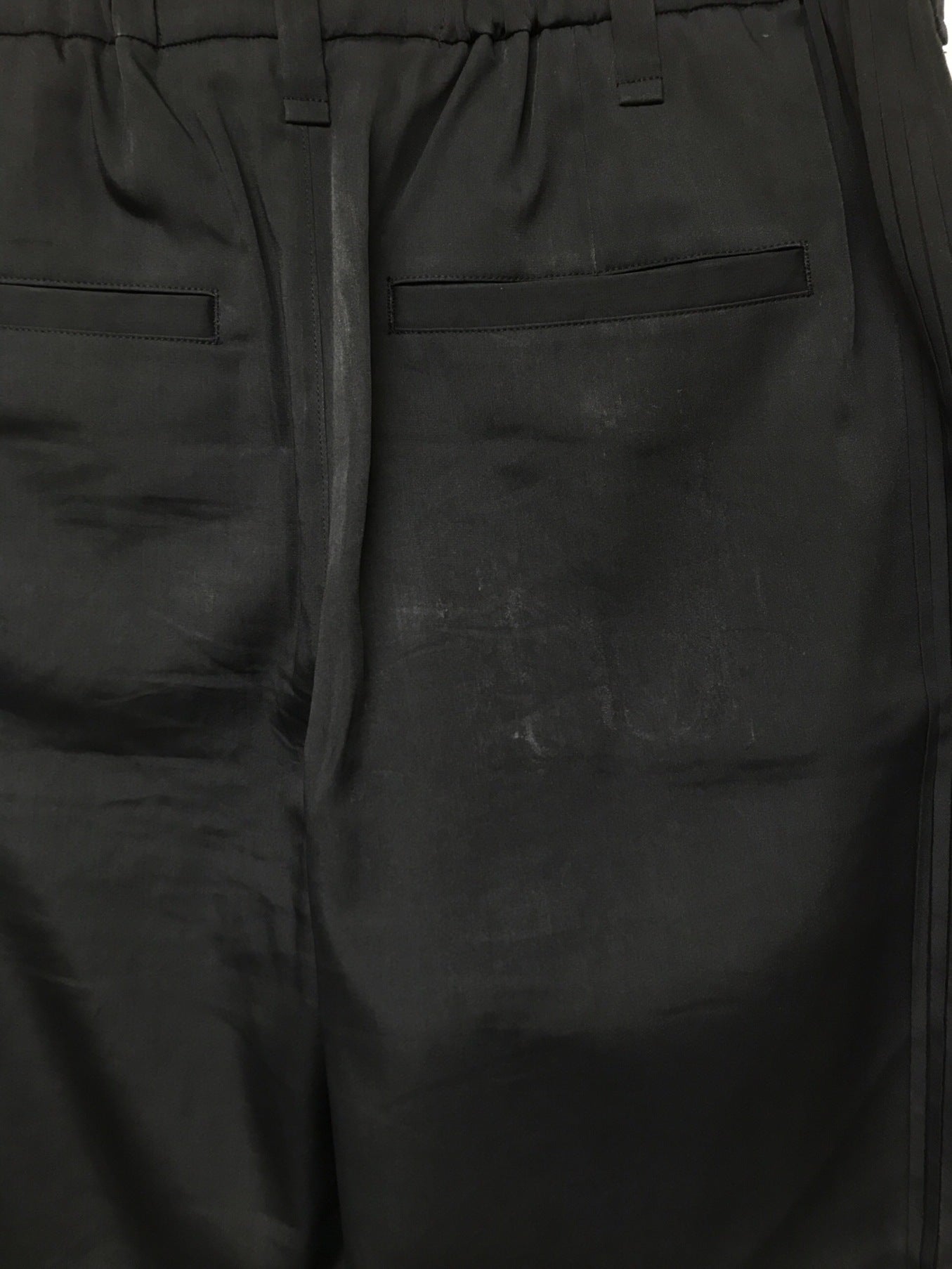 Pre-owned] ISSEY MIYAKE MEN side-pleated pants LA31FF152 – Archive