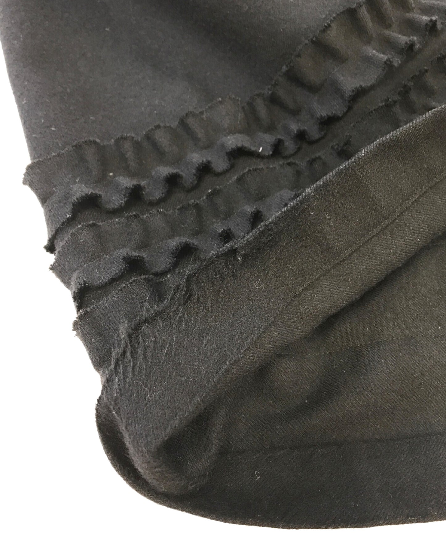 [Pre-owned] tricot COMME des GARCONS [OLD] Frilled Design Wool Wrap Skirt TS-07010S