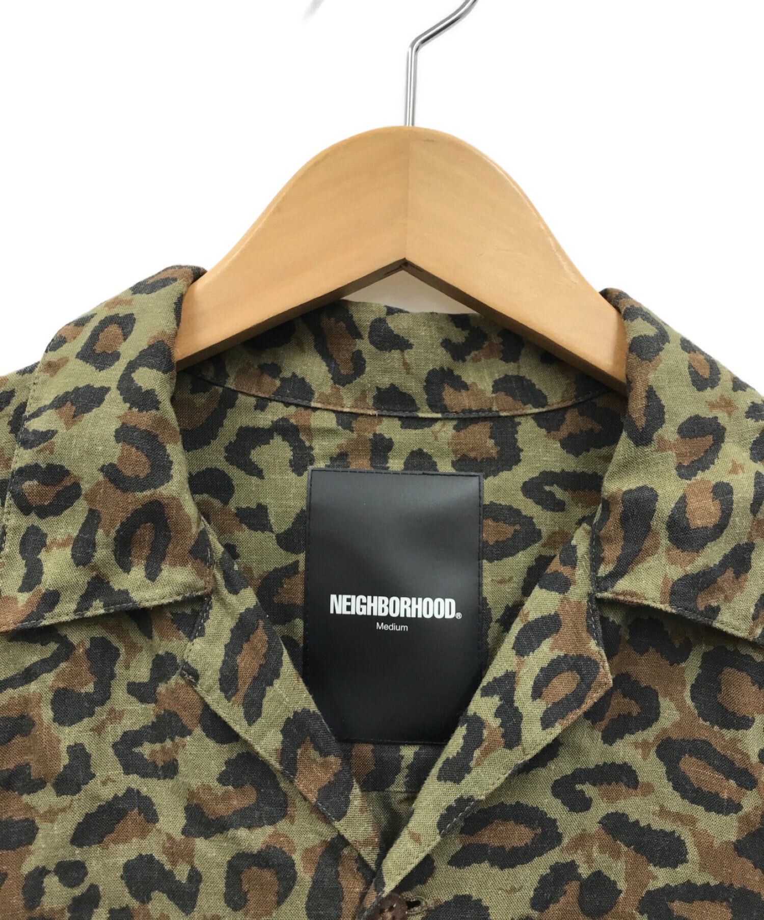 NEIGHBORHOOD ALOHA.LEOPARD/RL-SHIRT.LS 201TSNH-SHM05