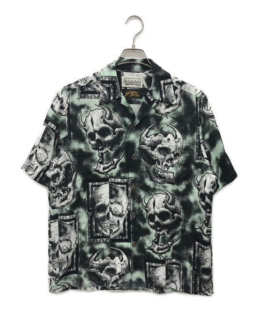 [Pre-owned] WACKO MARIA skull aloha shirt