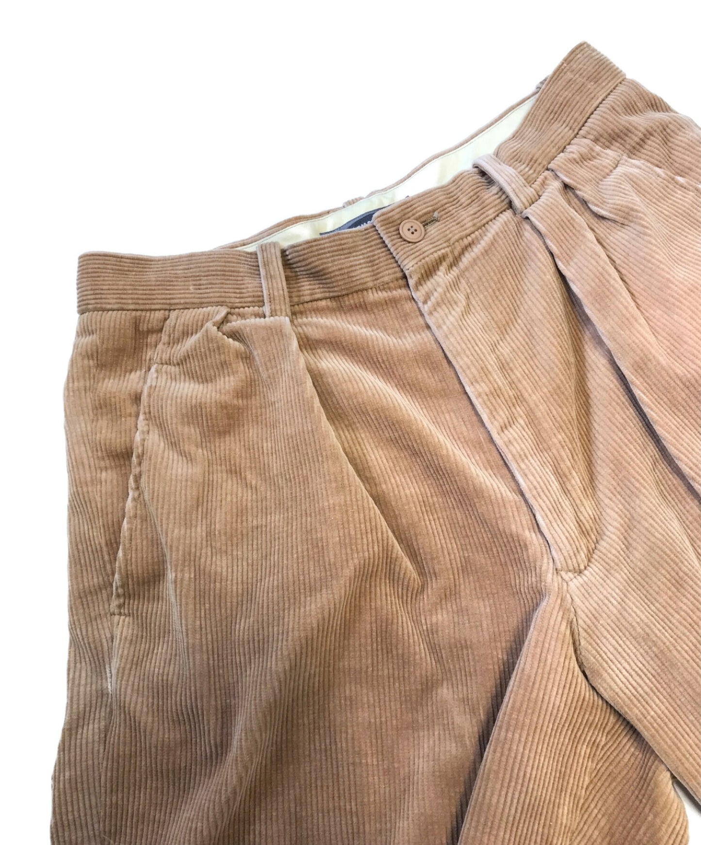 [Pre-owned] ISSEY MIYAKE MEN Tucked corduroy pants 44445