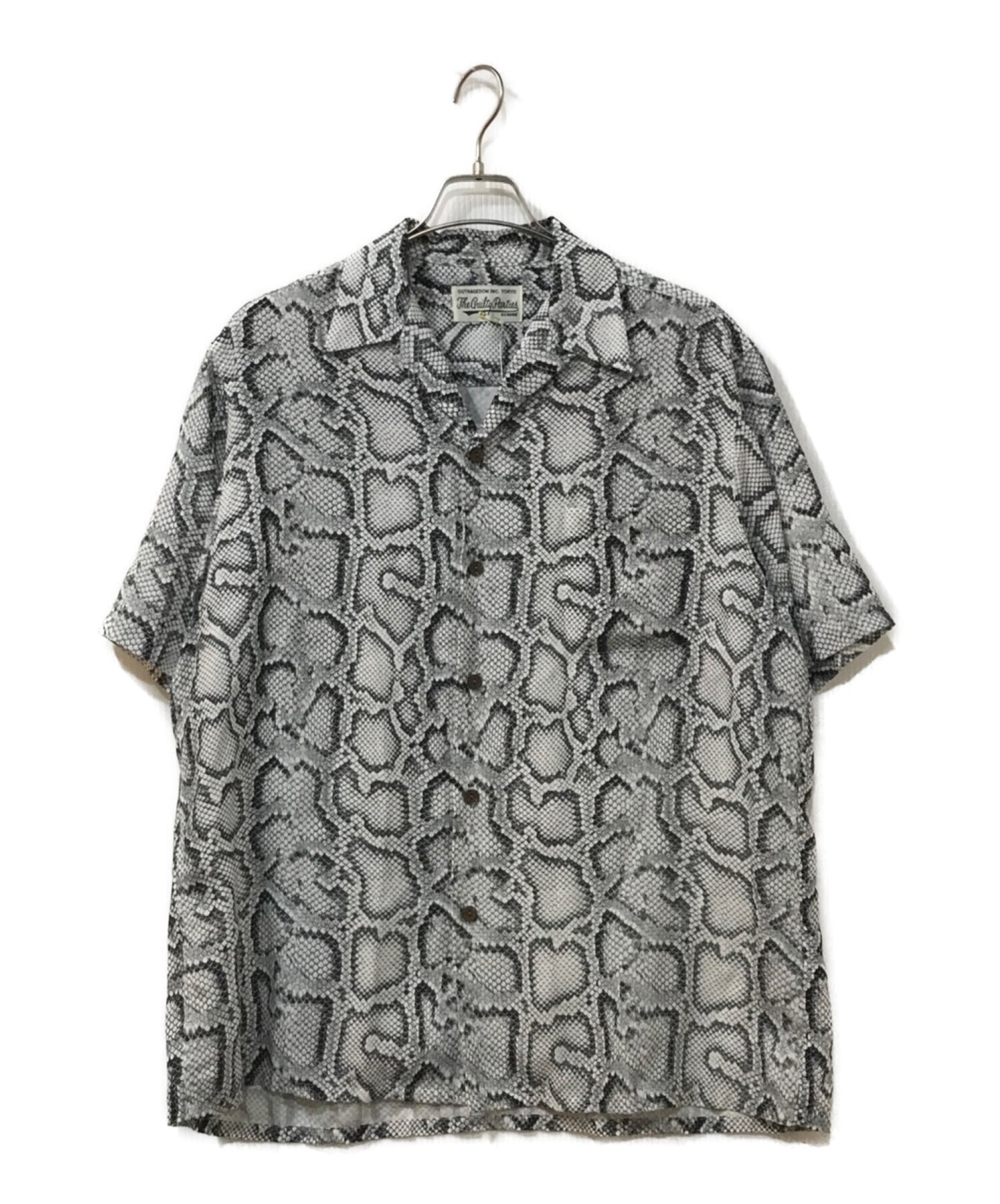 Wacko Maria Hawaiian 셔츠 S/S (유형 9) 22SS-WMS-HI09