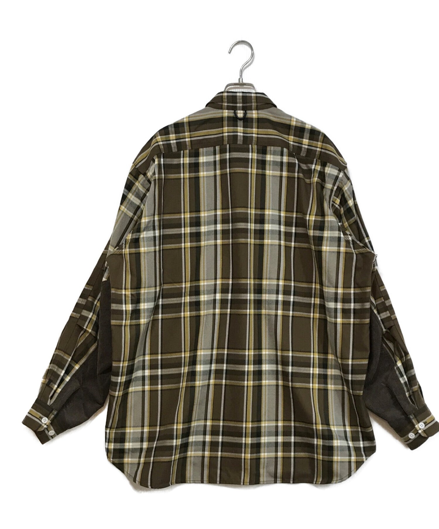 DAIWA PIER39 Tech Elbow Patchwork Shirt Flannel Plays