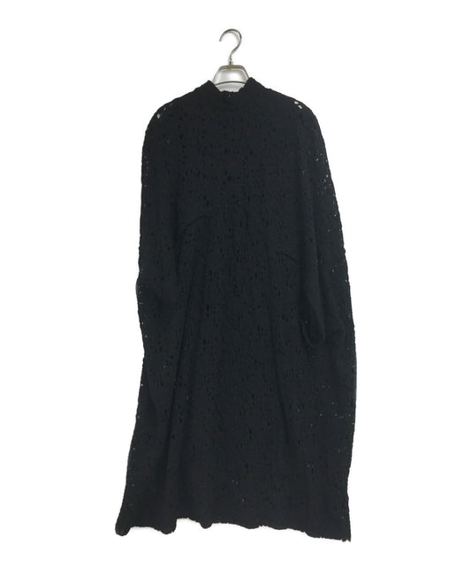 [Pre-owned] COMME des GARCONS NOIR Cutwork Knit Design Dress AO-05027M