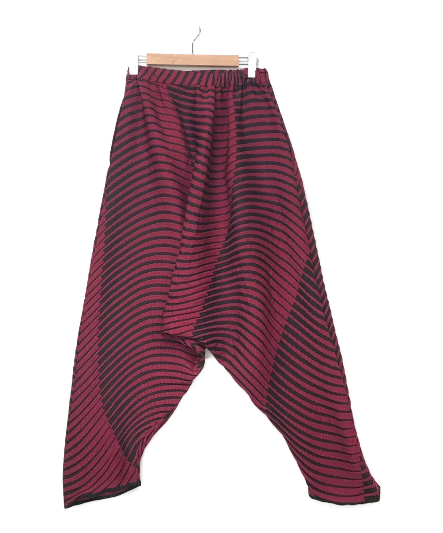 [Pre-owned] ISSEY MIYAKE Wave gradient sarouel pants IM74FF512