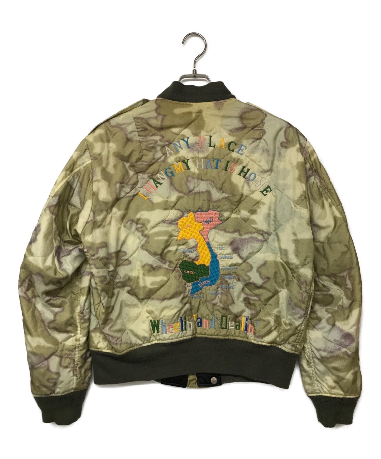 Y's for men Vietnam Embroidery Reversible Flight Jacket MT-Y14-602