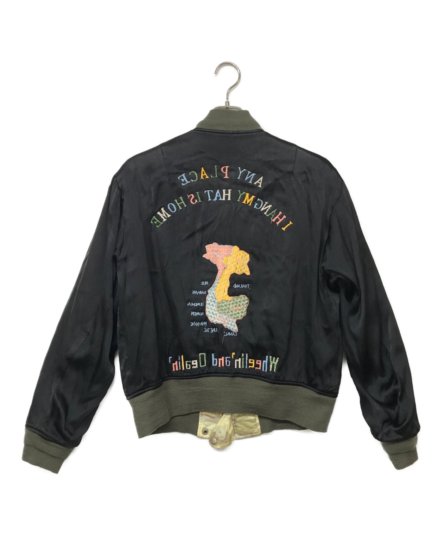 [Pre-owned] Y's for men Vietnam Embroidery Reversible Flight Jacket MT-Y14-602