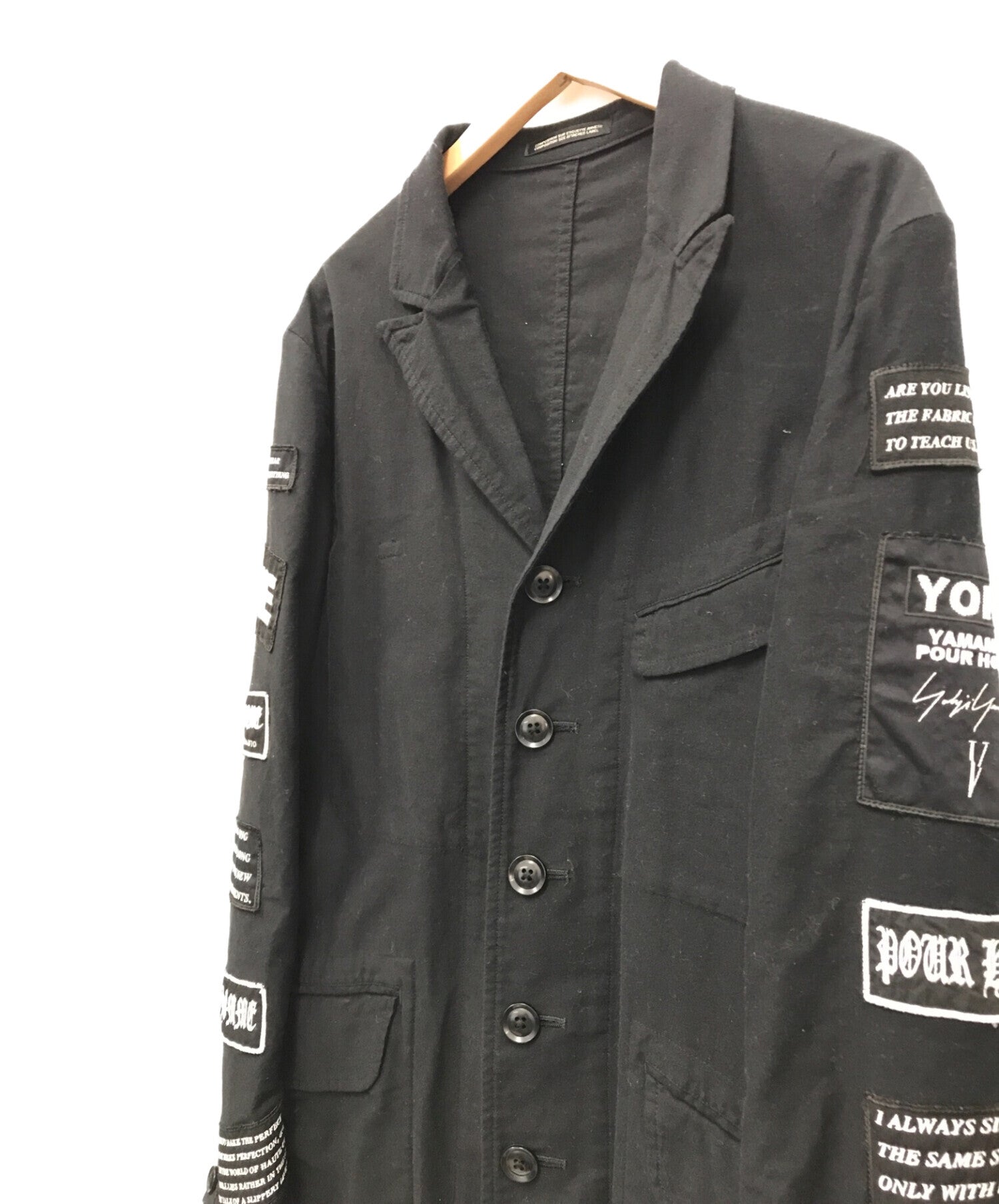 Yohji Yamamoto POUR HOMME × READYMADE 17SS Picked Long Jacket HD-J13-002