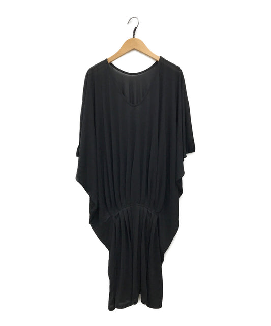 [Pre-owned] ISSEY MIYAKE Tuck Design Draped Dress IM33JH507