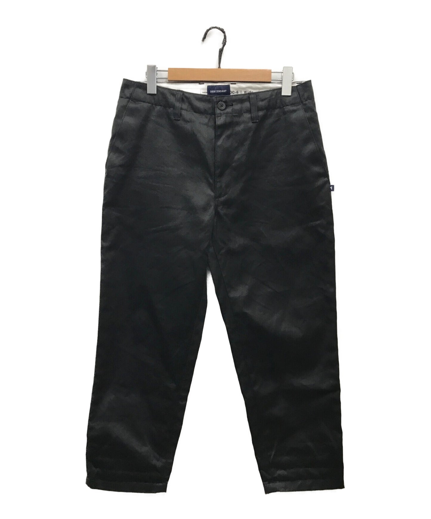 [Pre-owned] DESCENDANT Cotton Twill Wide Tapered Pants / DC-6 COTTON TWILL TROUSERS OG