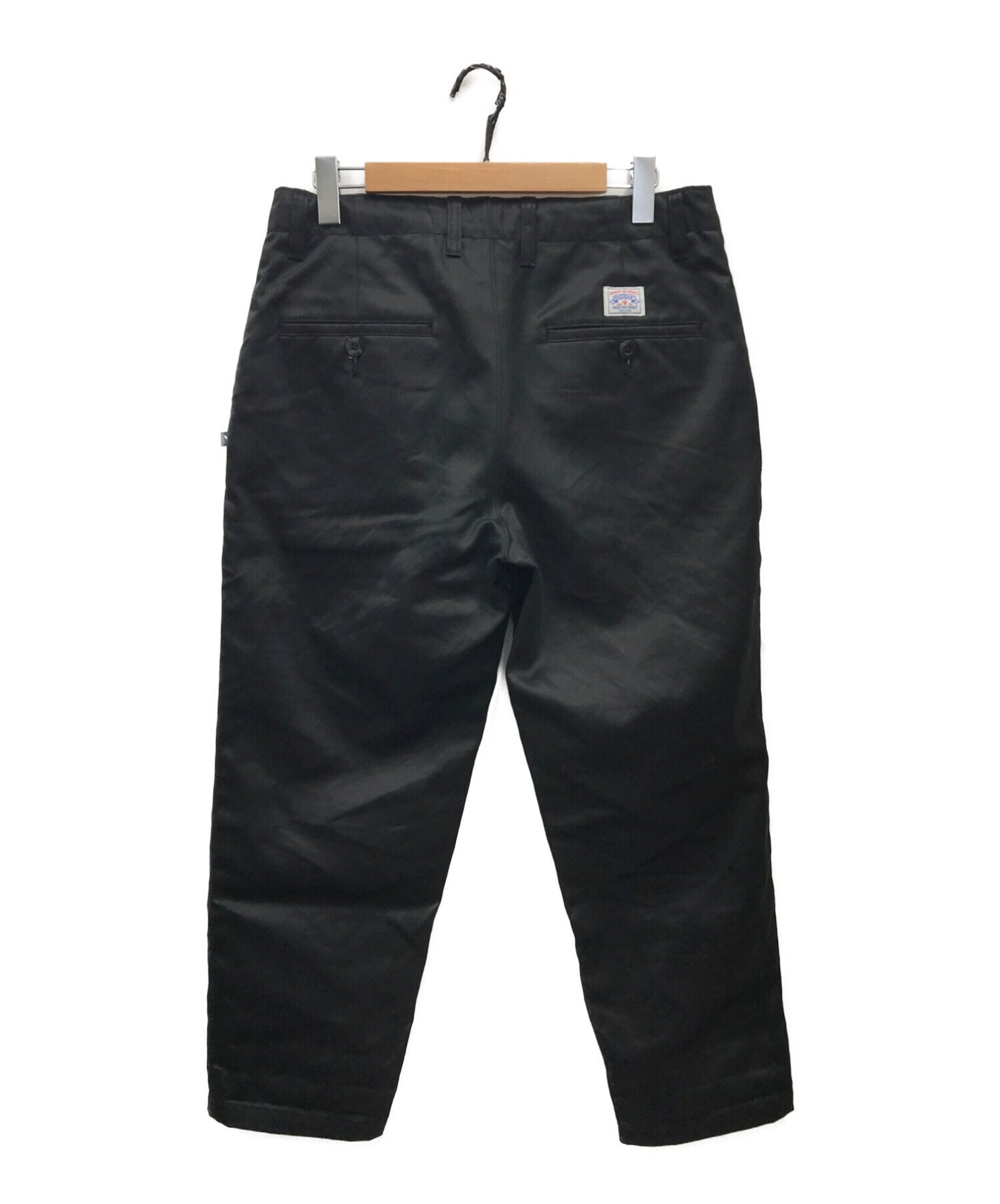 DESCENDANT Cotton Twill Wide Tapered Pants / DC-6 COTTON TWILL