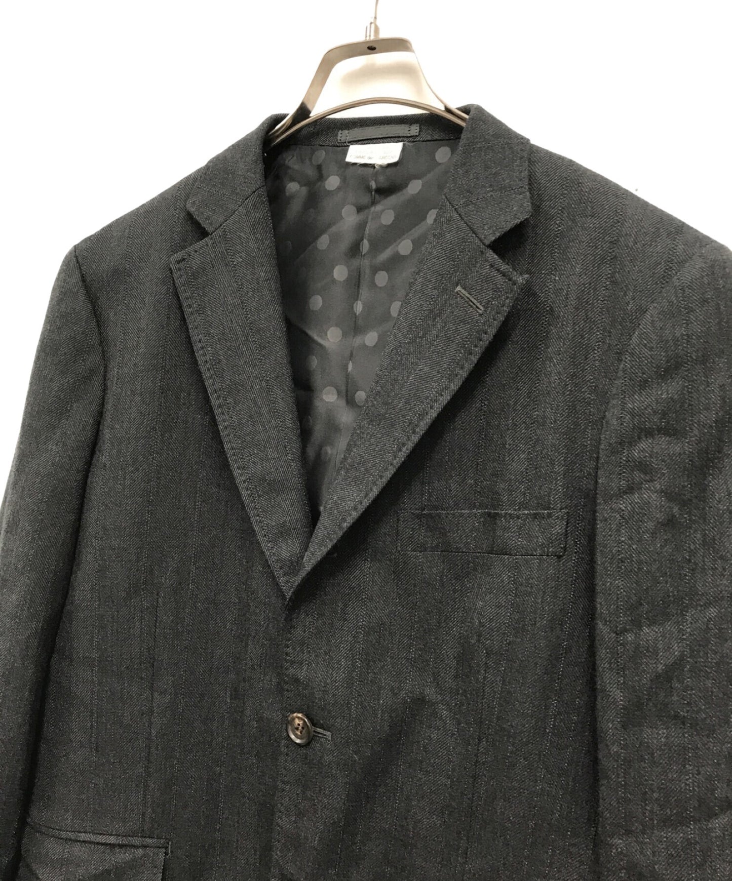 [Pre-owned] COMME des GARCONS HOMME DEUX Striped jacket/DB-J002/Tailored jacket/AD2018 DB-J002