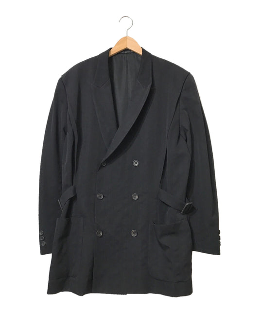 Yohji Yamamoto Pour Homme 90的羊毛Gabard双夹克HP-J34-101