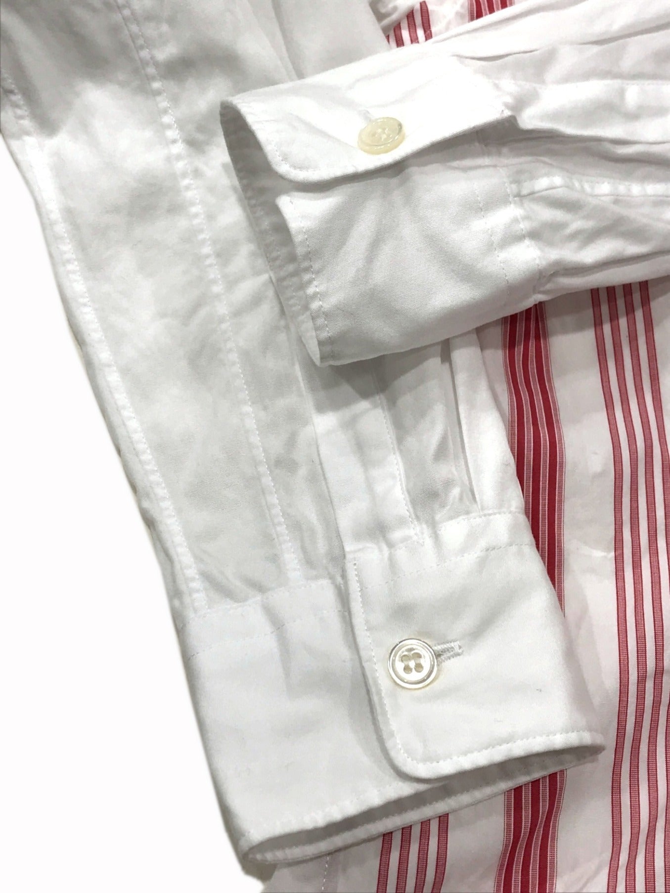 [Pre-owned] COMME des GARCONS HOMME PLUS Switched Stripe Shirt PE-B002
