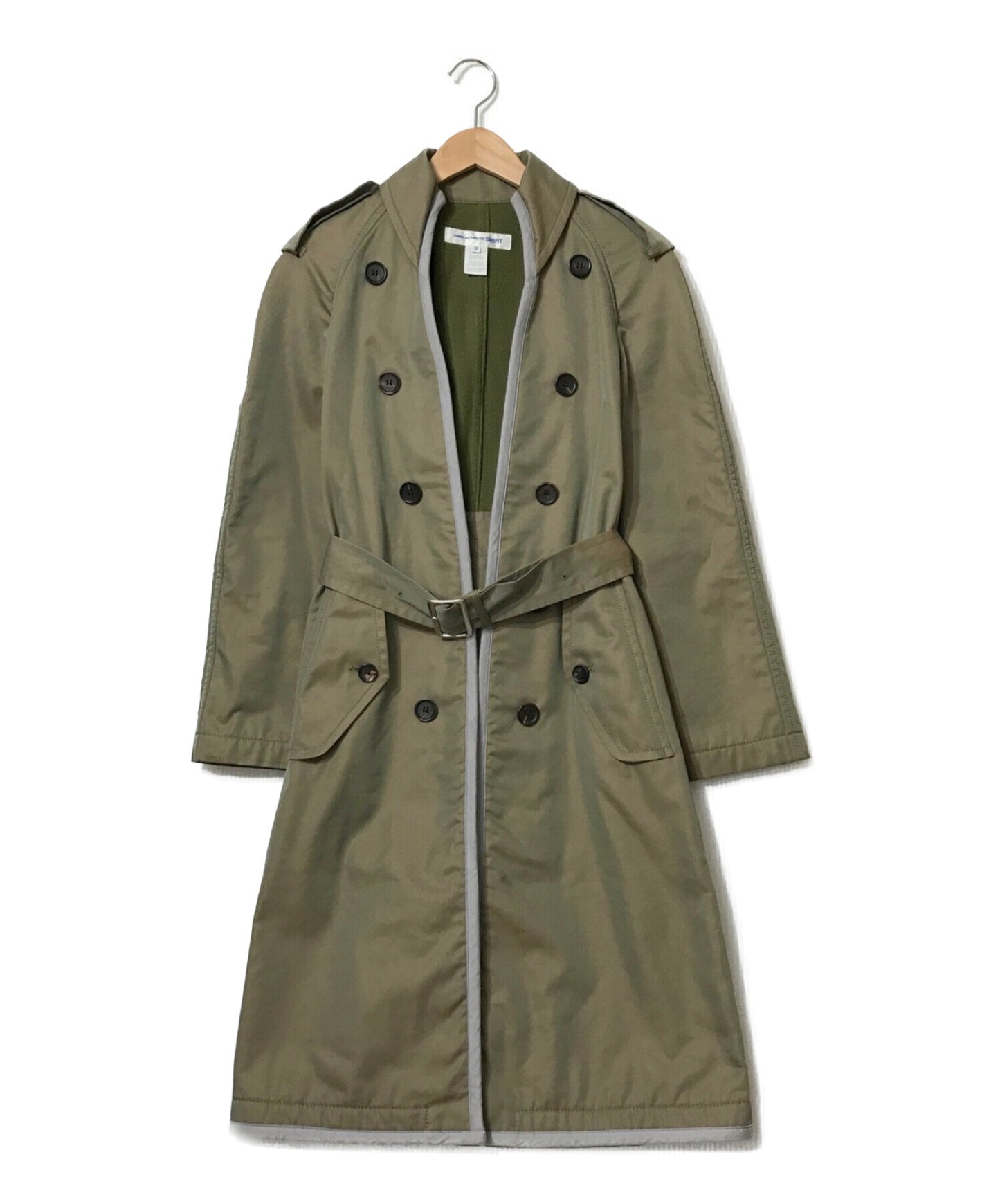 COMME des GARCONS SHIRT Design trench coat W25171