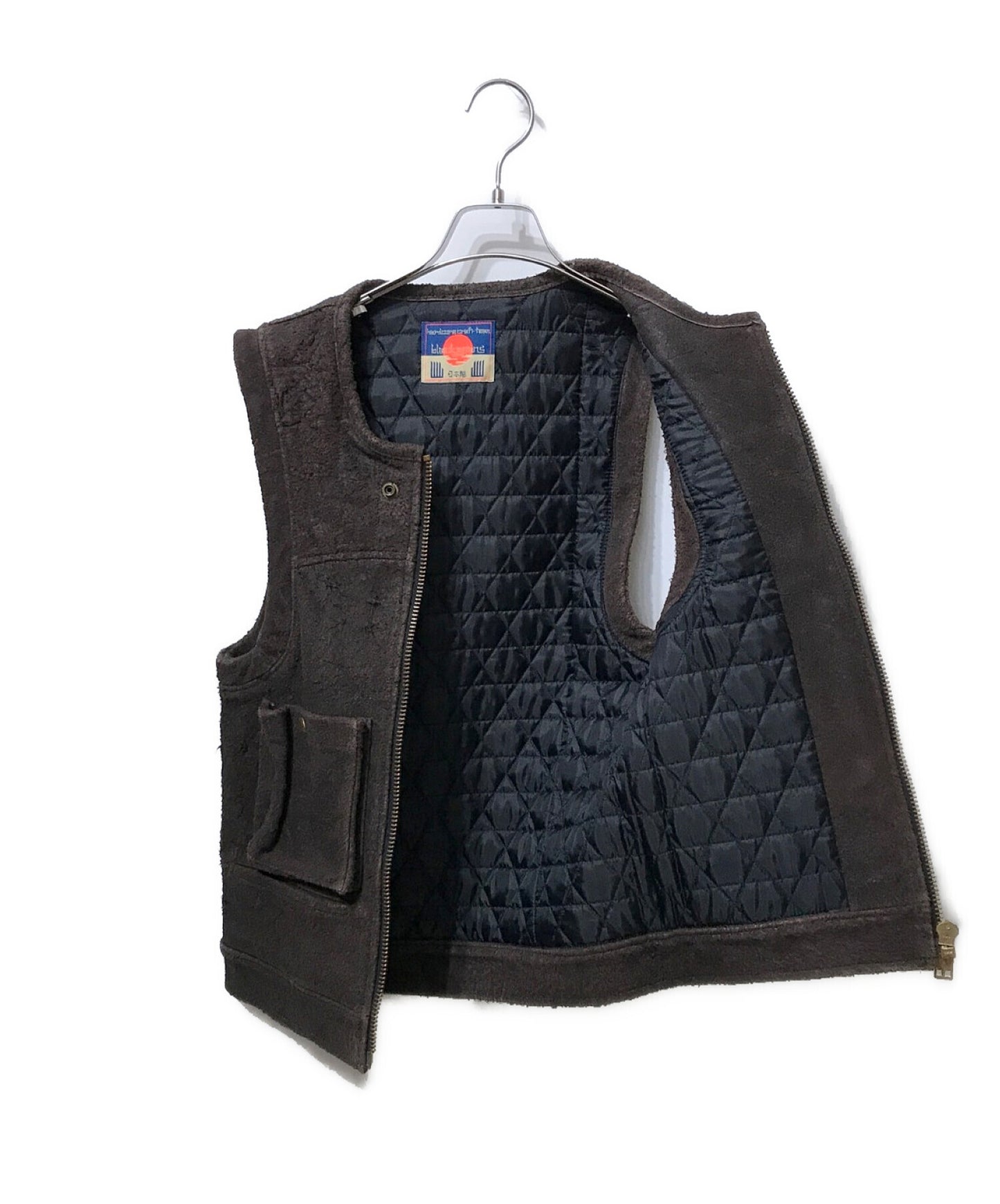 blackmeans leather vest