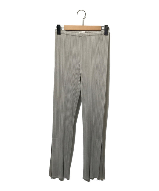 [Pre-owned] PLEATS PLEASE pleated pants with a switched hem PP53-JF534