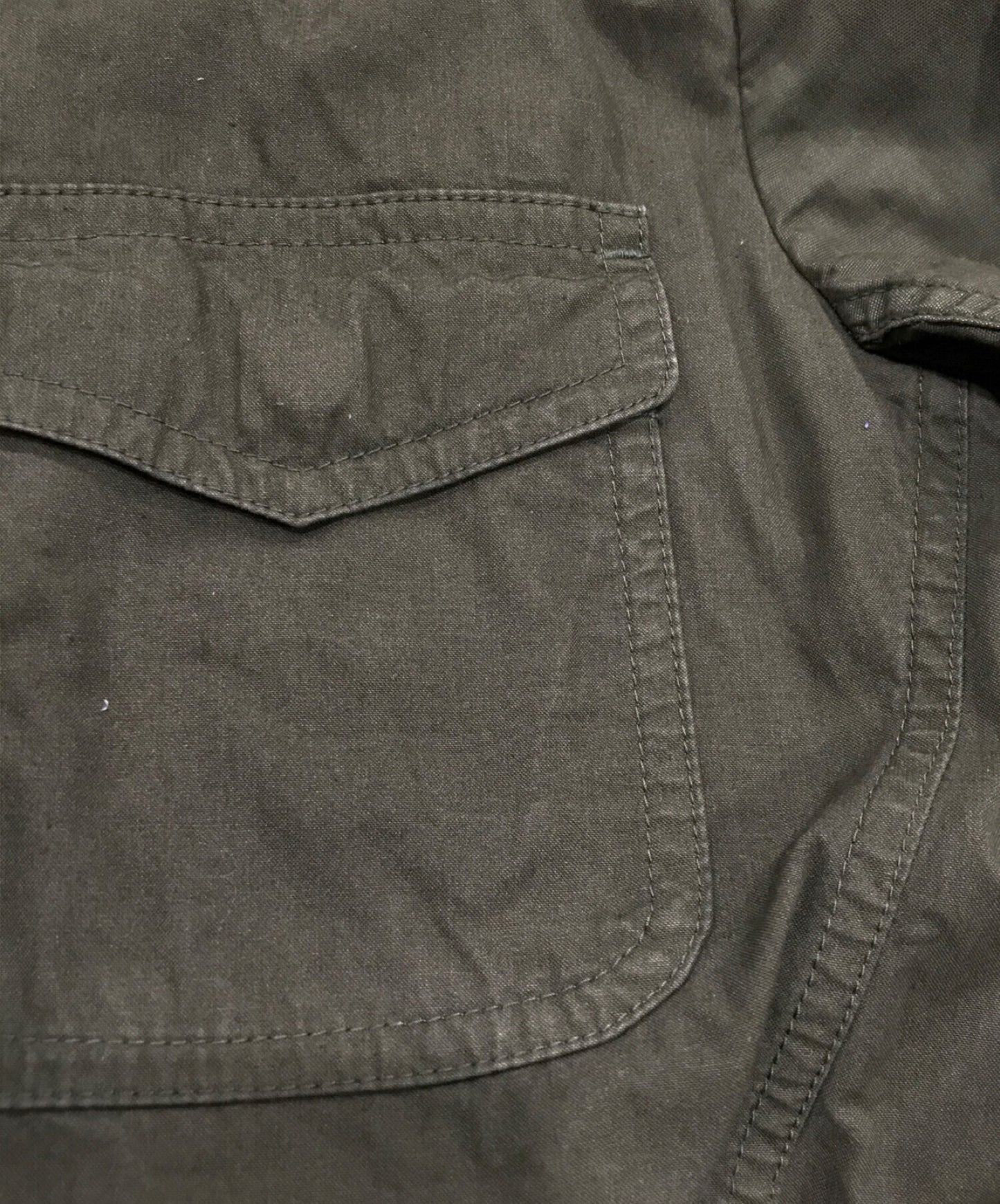 Comme des Garcons Homme Garment ย้อมแจ็คเก็ตกระเป๋าหลายใบ HE-J009