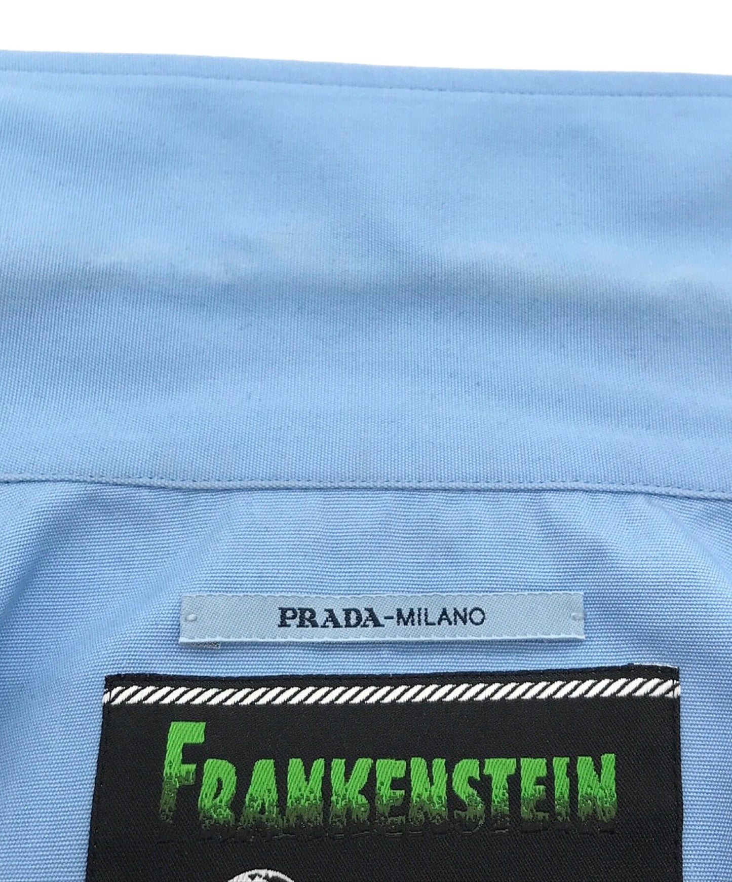 [Pre-owned] PRADA FRANKENSTEIN S/S SHIRT 19AW