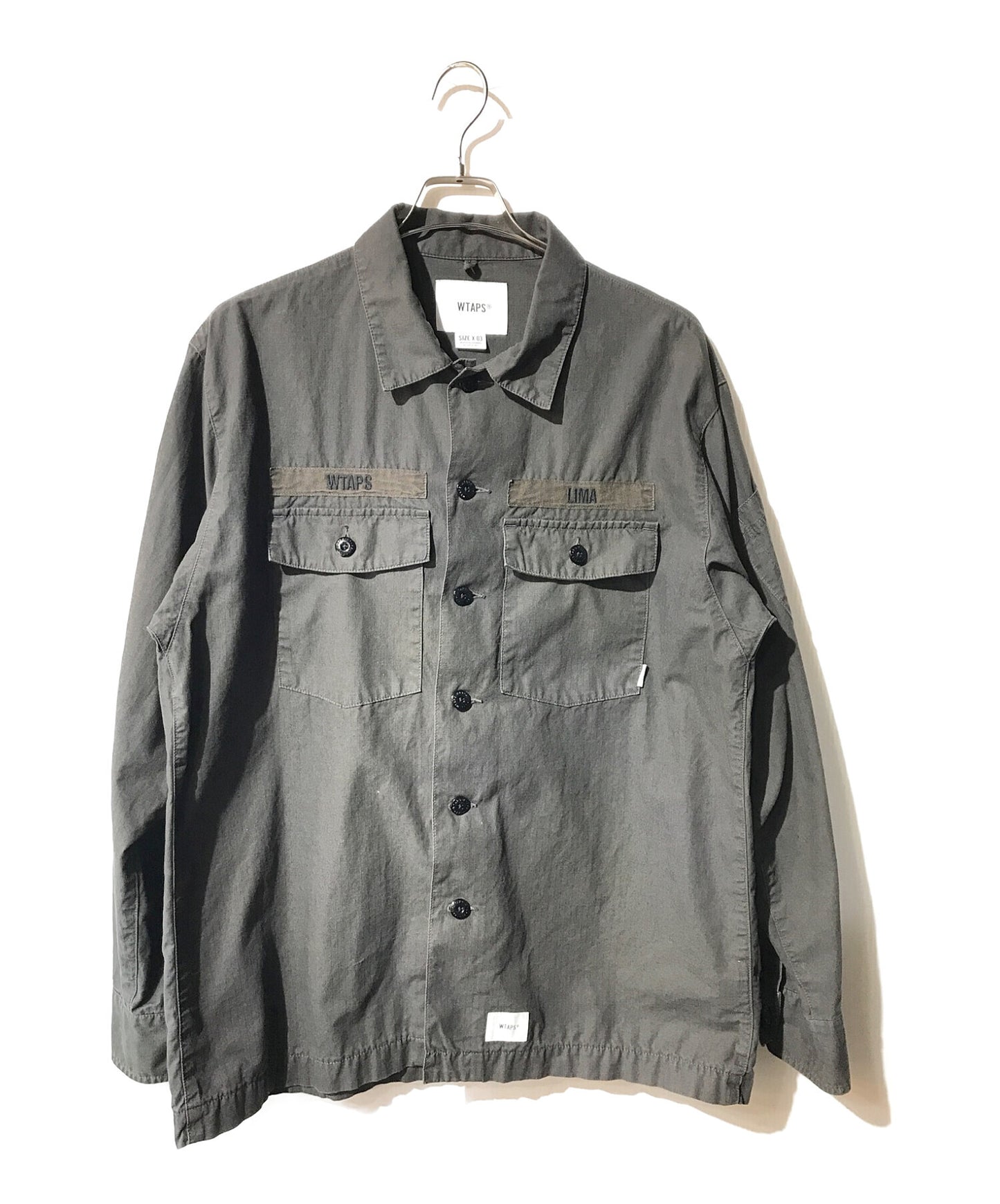 [Pre-owned] WTAPS BUDS LS/SHIRT /Shirt