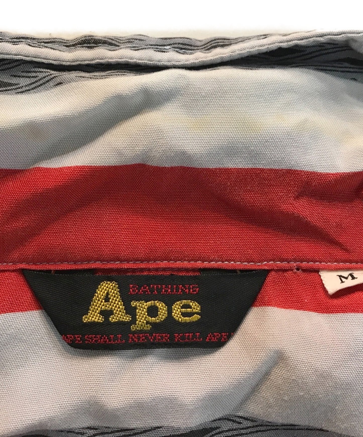 [Pre-owned] A BATHING APE 90's old rayon shirt