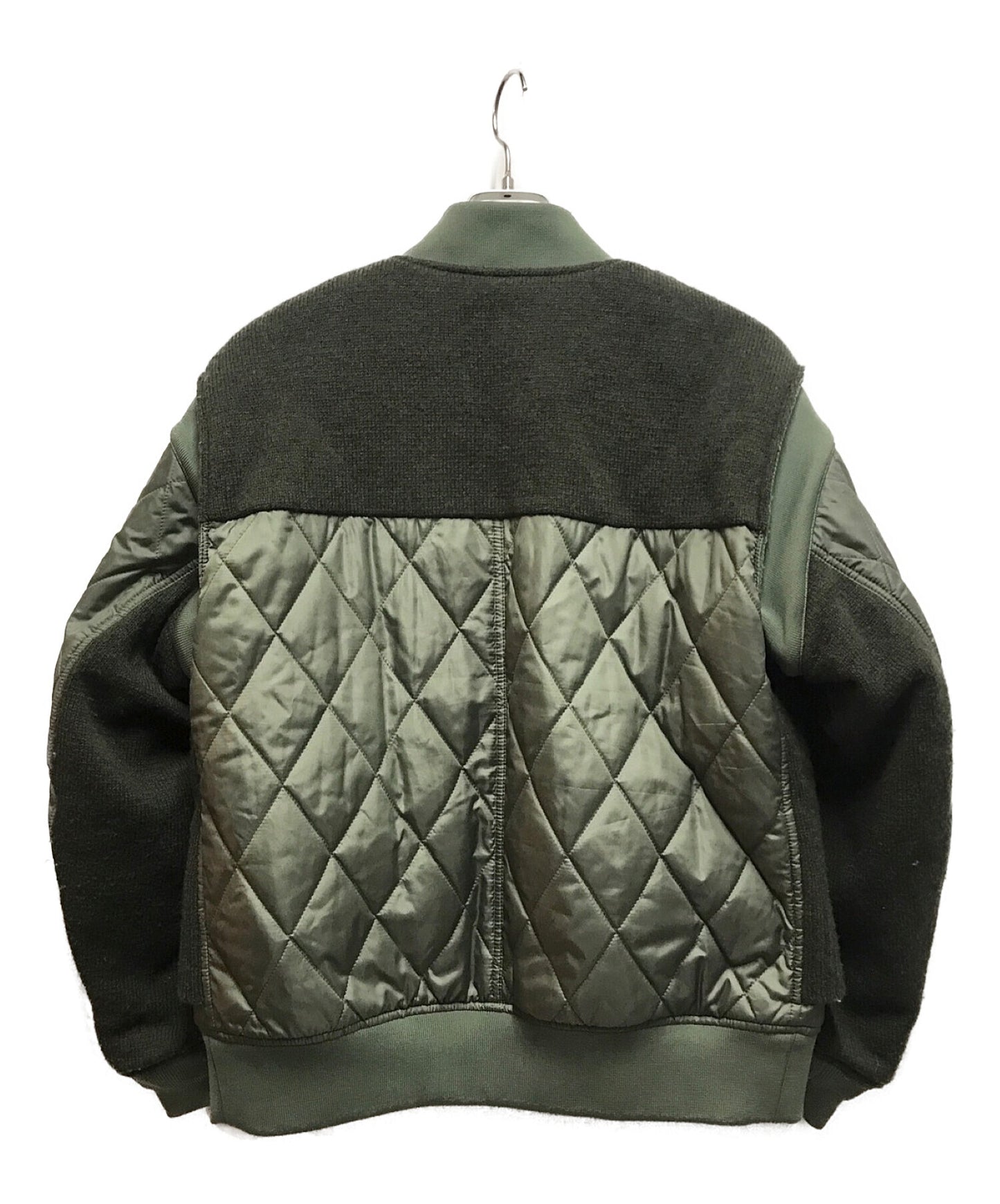 [Pre-owned] UNDERCOVER Knit Docking MA-1 Jacket