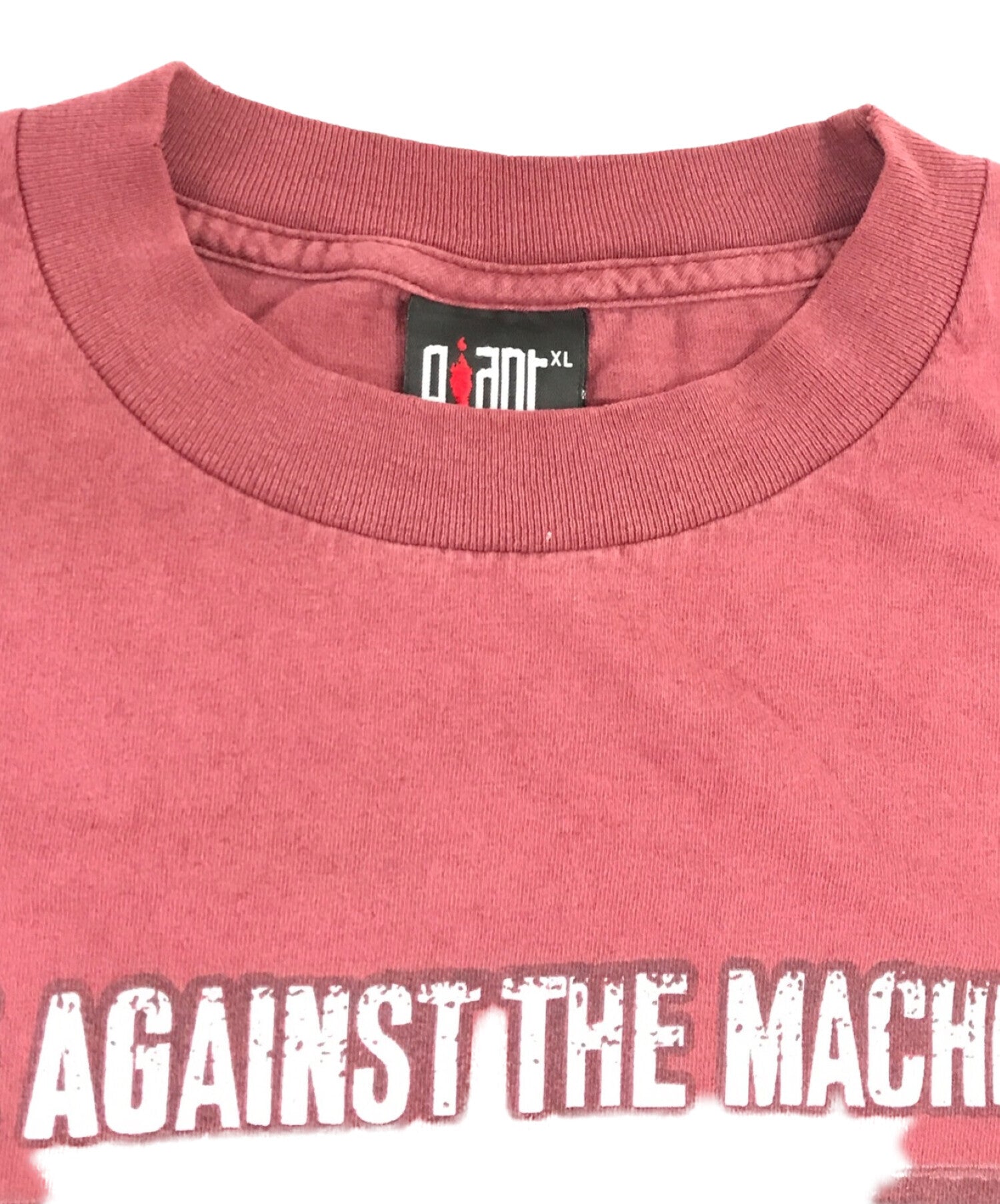 RAGE AGAINST THE MACHINE `s Vintage Band Tour T Shirt