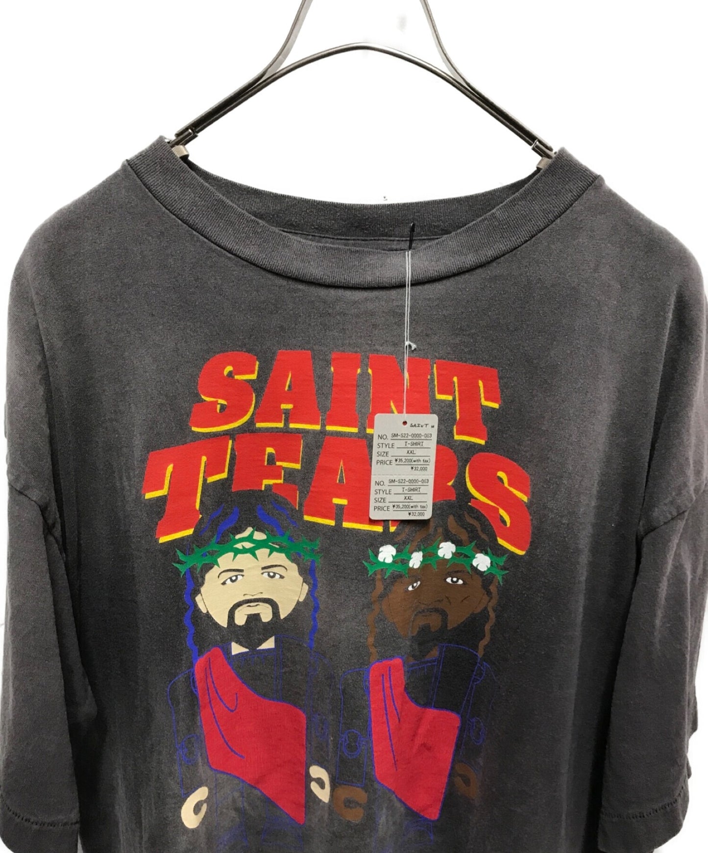 SAINT MICHAEL x DENIM TEARS T-shirt SM-S22-0000-063 | Archive Factory