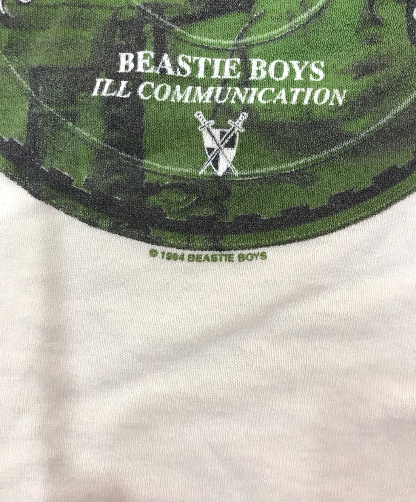 Beastie Boys 90`s 빈티지 재킷 링거 티셔츠