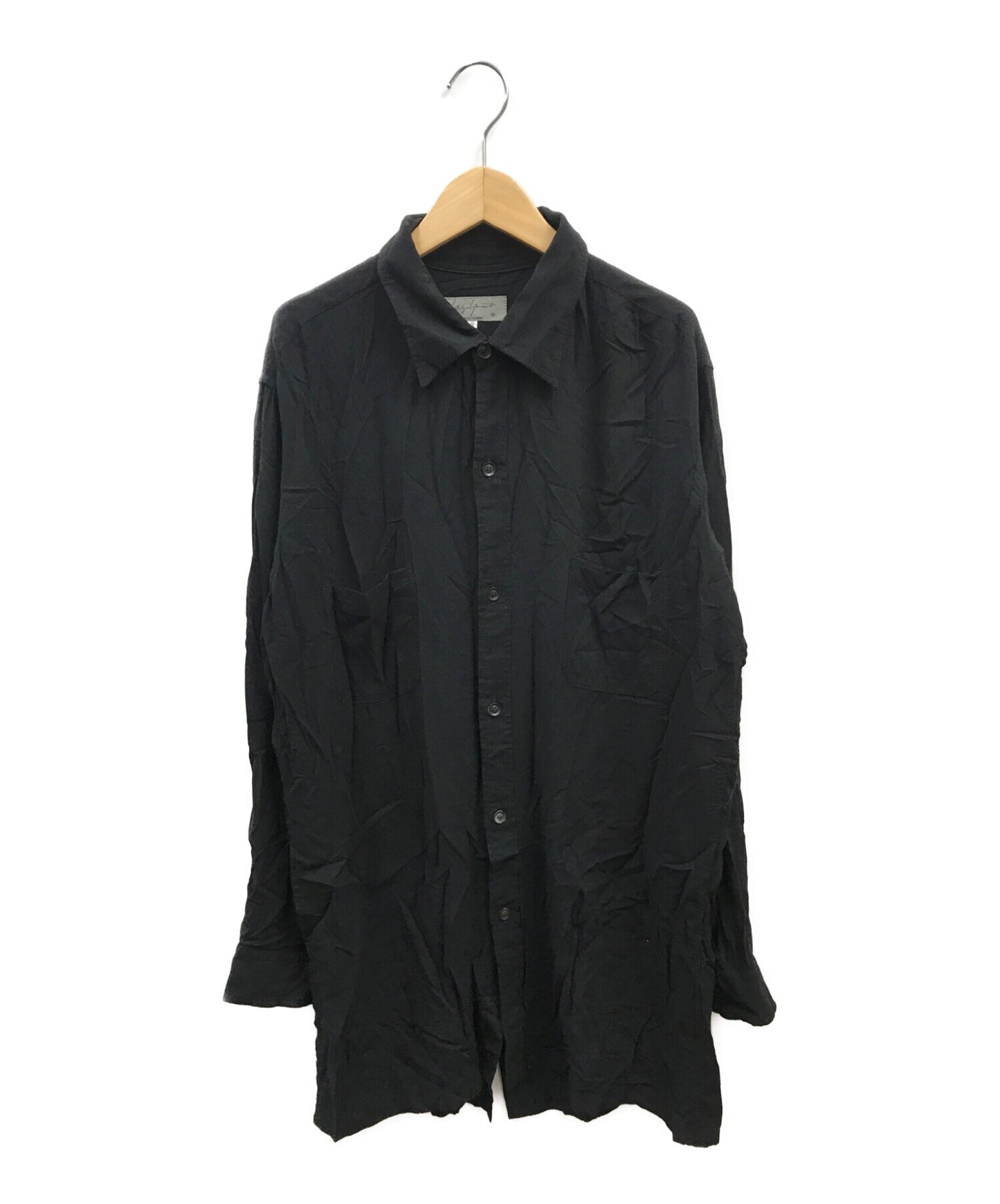 Yohji Yamamoto pour homme Rayon long shirt HN-B11-201