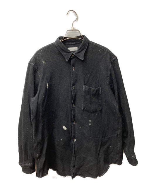 [Pre-owned] COMME des GARCONS HOMME 90'S cotton wool damaged shirt HB-070010
