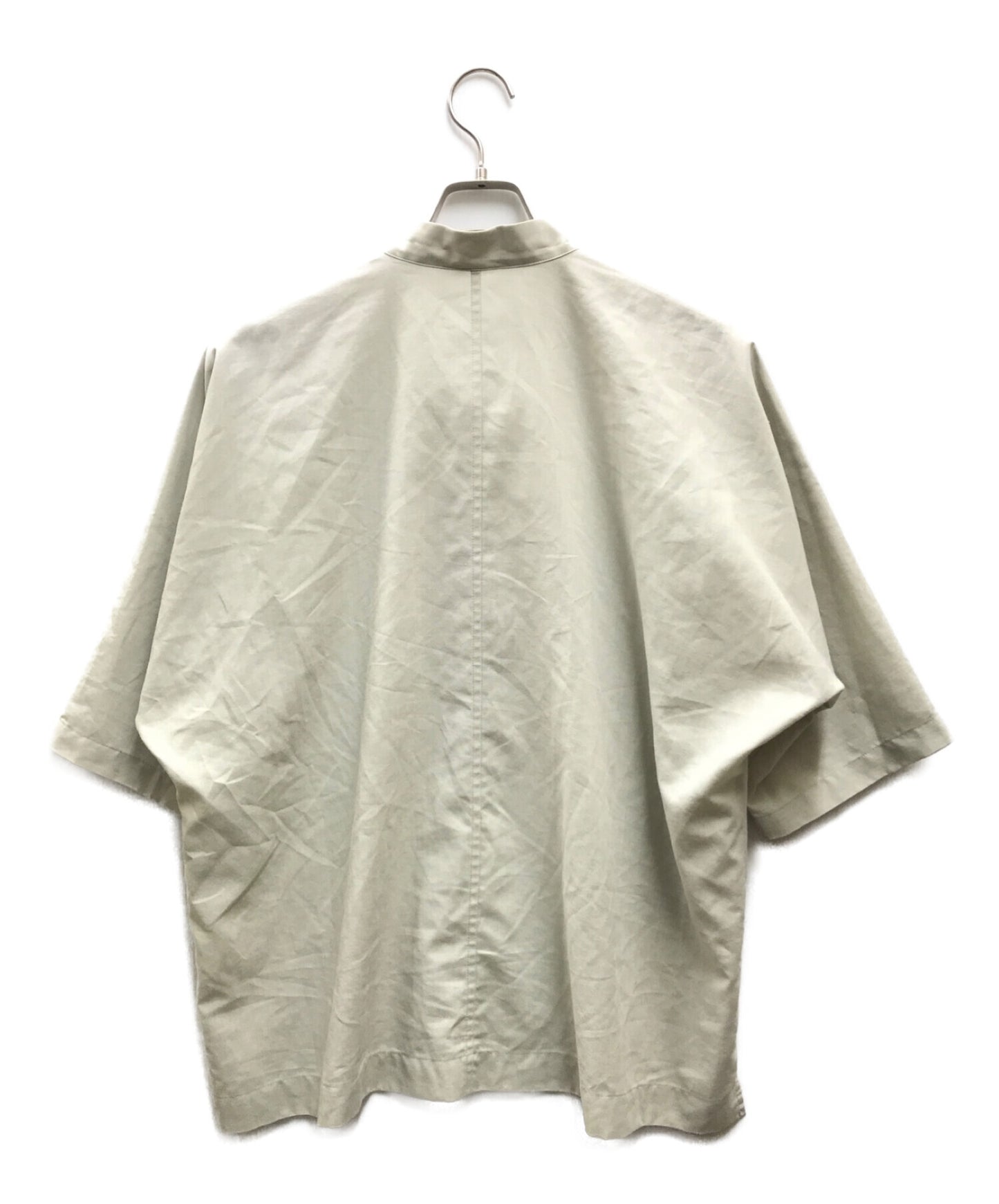 homme plisse issey miyake pl ramie衬衫/支架领衬衫hp31fj323